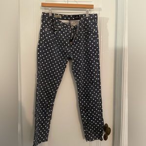 AG size 29 polka dot jeans